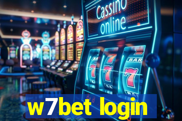 w7bet login